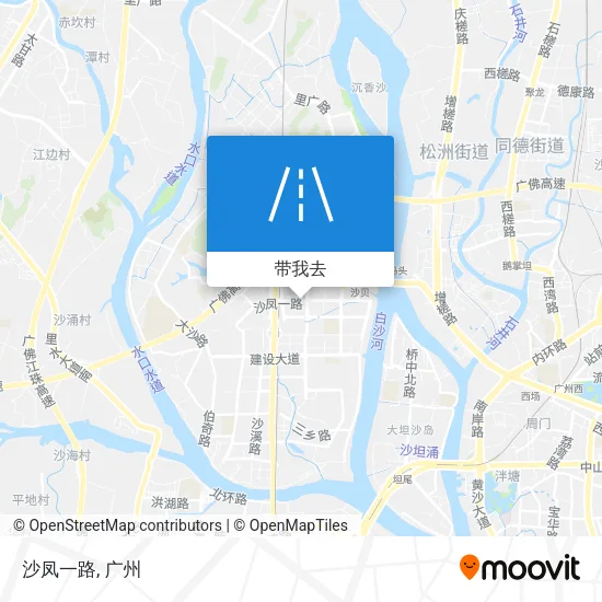 沙凤一路地图