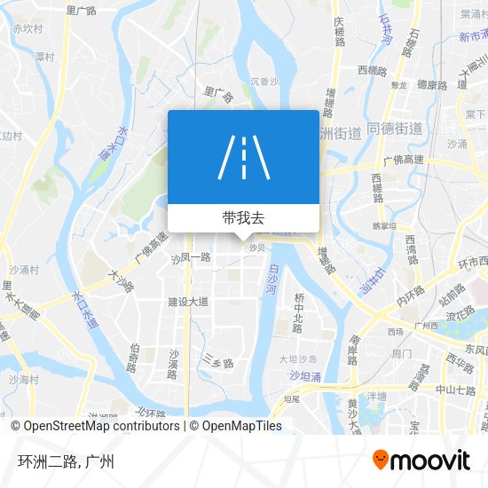 环洲二路地图