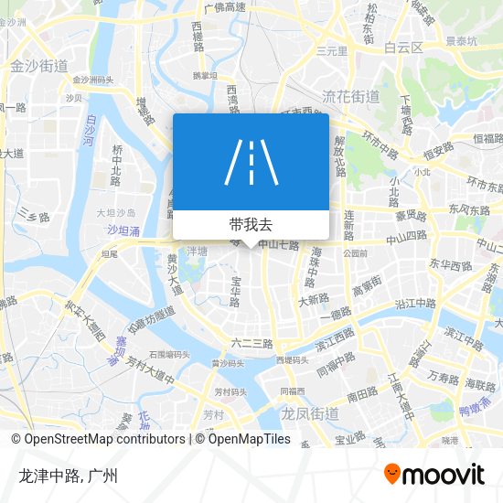 龙津中路地图