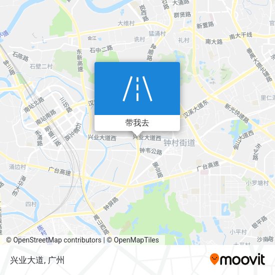 兴业大道地图