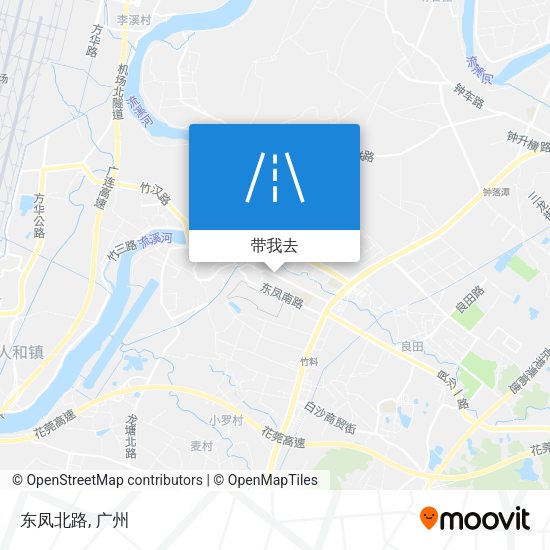 东凤北路地图