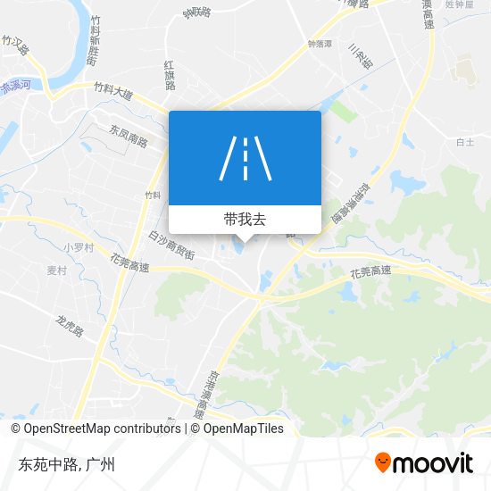 东苑中路地图