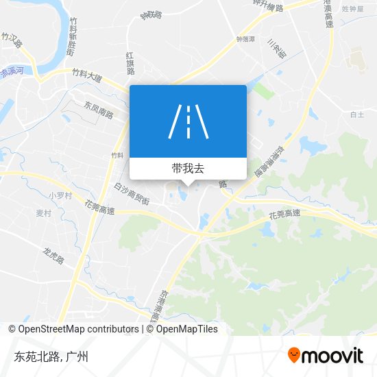 东苑北路地图