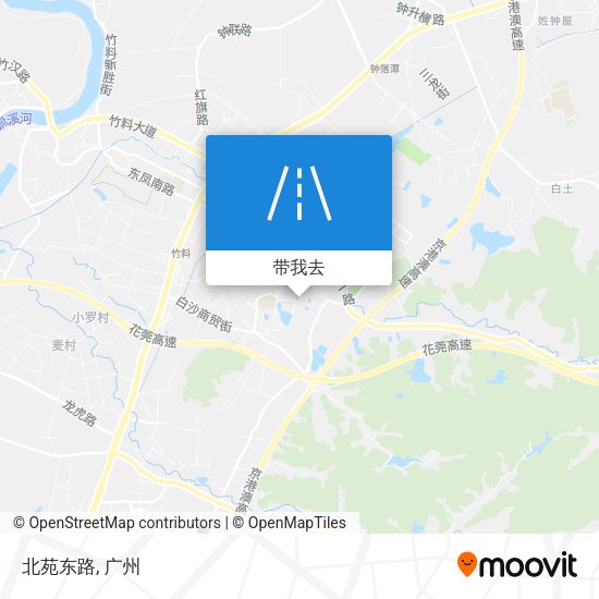 北苑东路地图