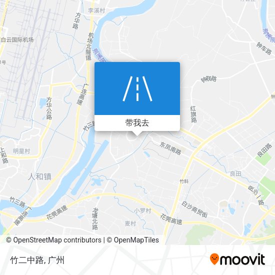 竹二中路地图