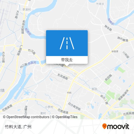 竹料大道地图
