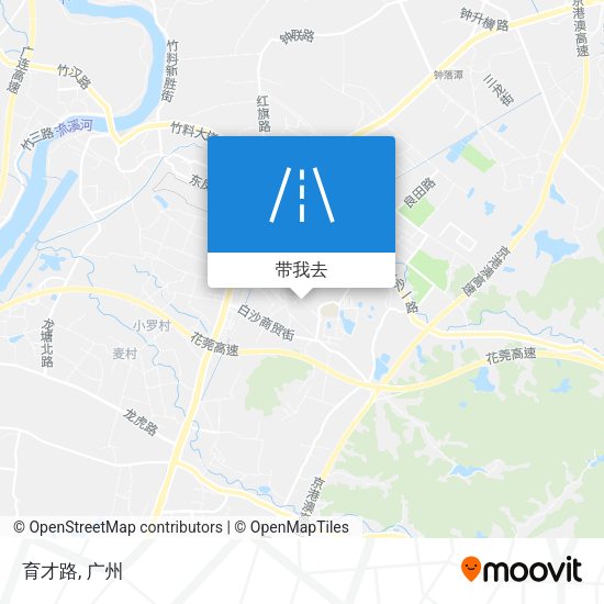 育才路地图
