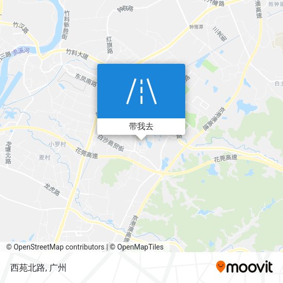 西苑北路地图