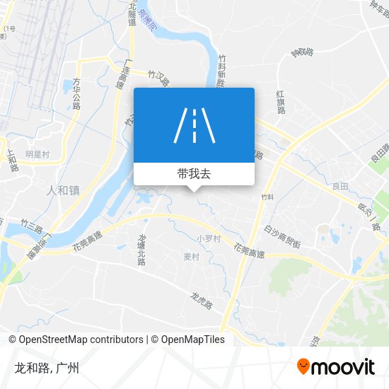 龙和路地图