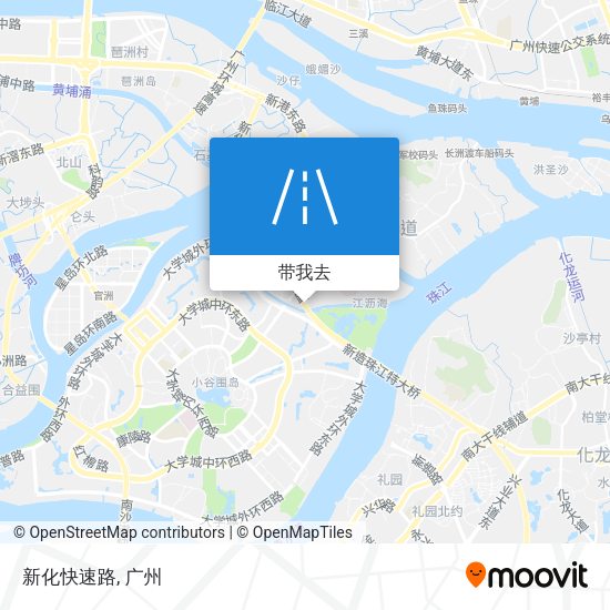 新化快速路地图