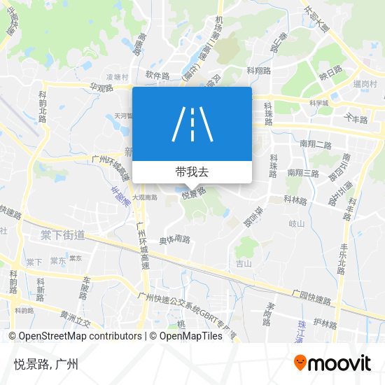 悦景路地图