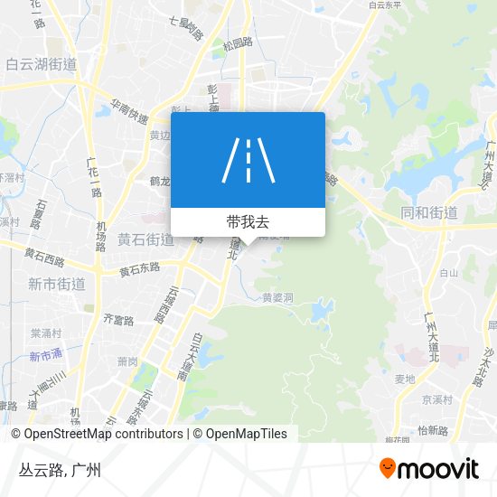丛云路地图