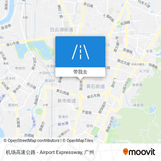 机场高速公路  - Airport Expressway地图
