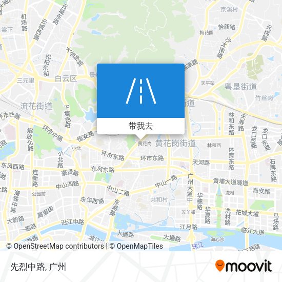 先烈中路地图