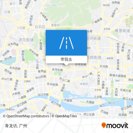 青龙坊地图
