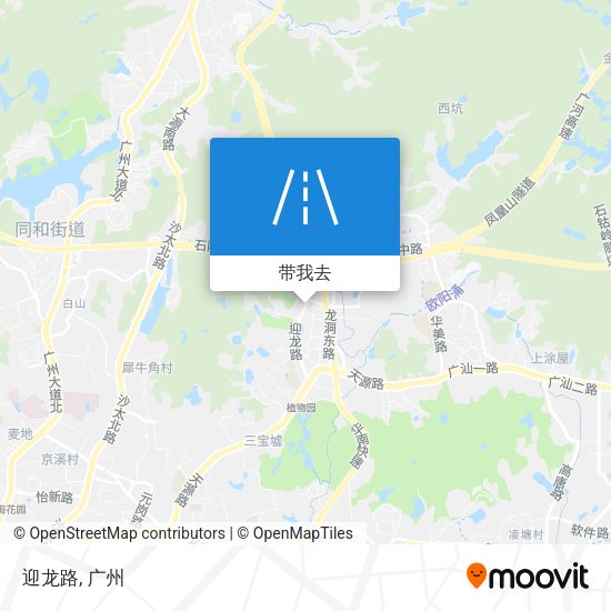 迎龙路地图