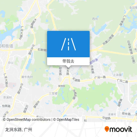 龙洞东路地图