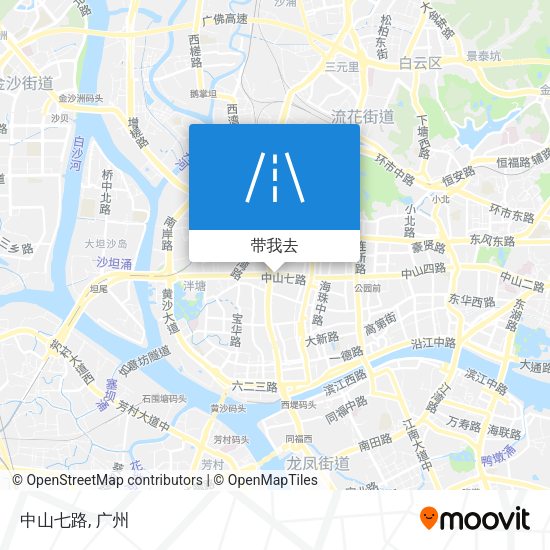 中山七路地图