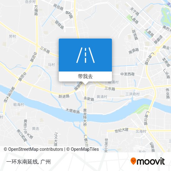 一环东南延线地图