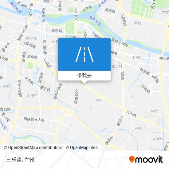 三乐路地图