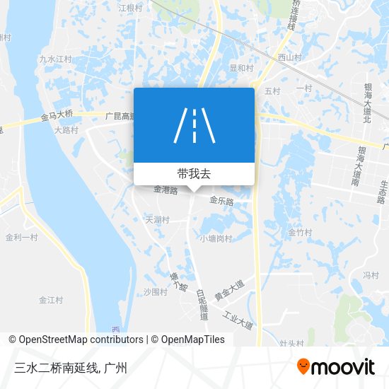 三水二桥南延线地图