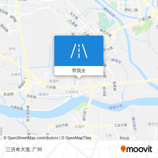 三洪奇大道地图