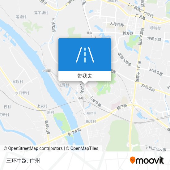 三环中路地图