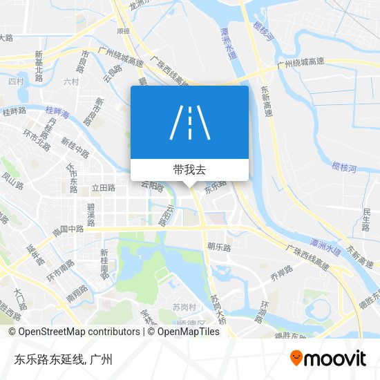 东乐路东延线地图