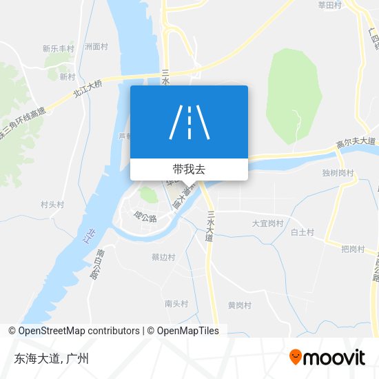 东海大道地图