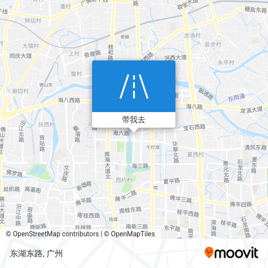 东湖东路地图