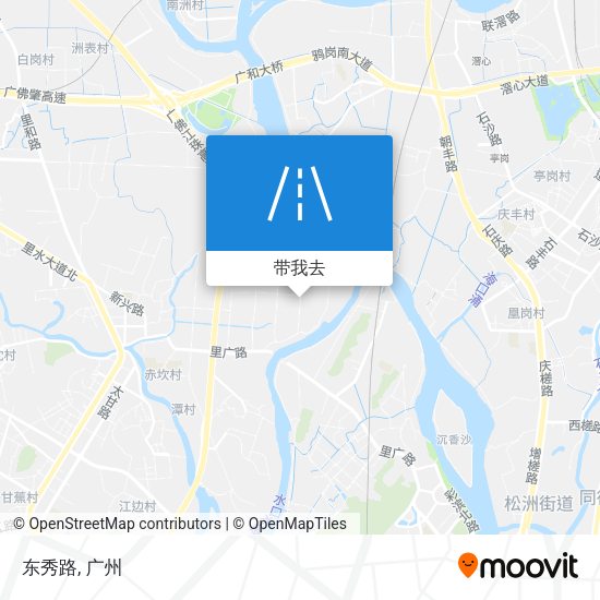 东秀路地图