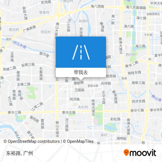 东裕路地图
