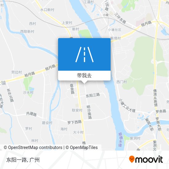 东阳一路地图