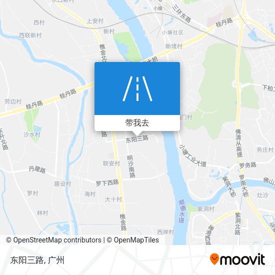东阳三路地图