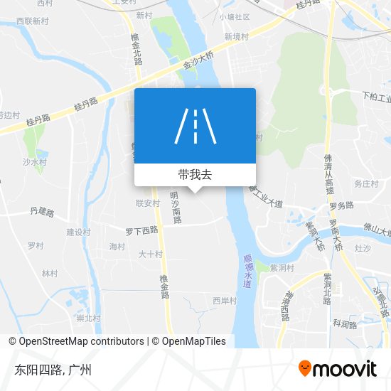 东阳四路地图