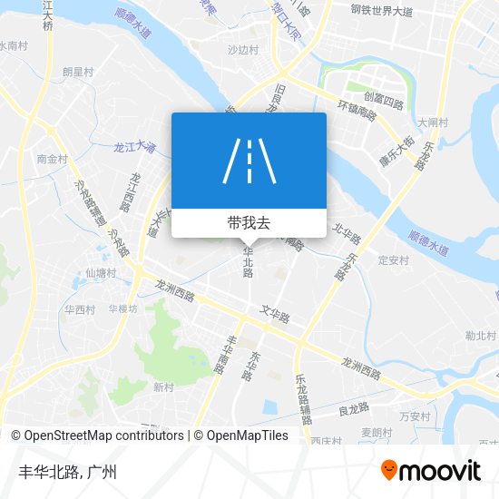 丰华北路地图