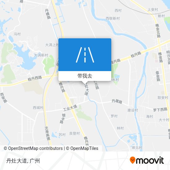 丹灶大道地图