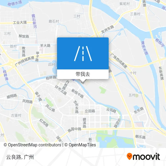 云良路地图