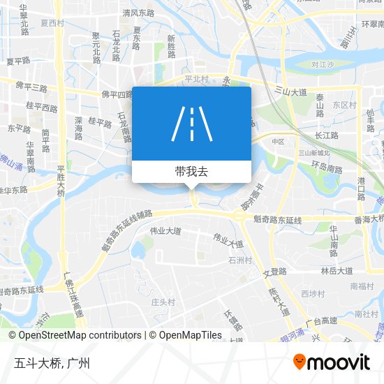 五斗大桥地图