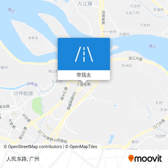 人民东路地图