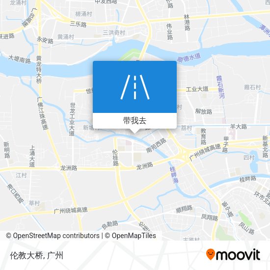 伦教大桥地图