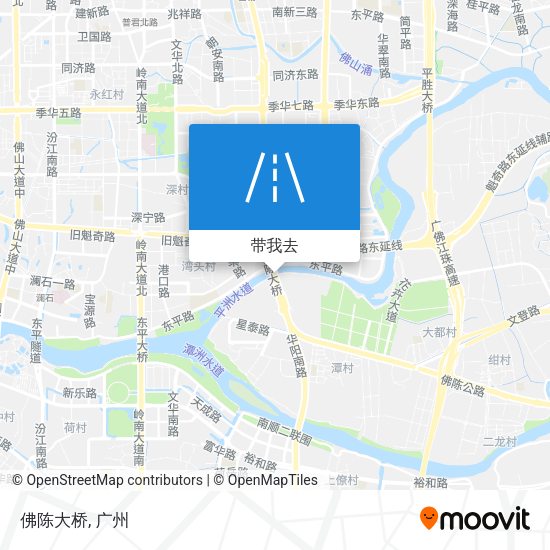 佛陈大桥地图