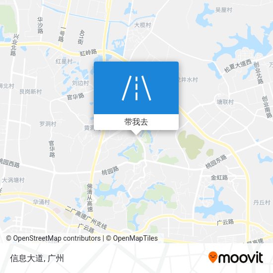 信息大道地图