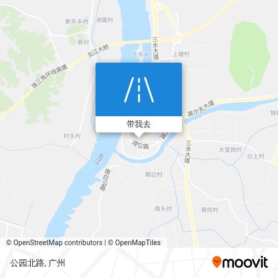 公园北路地图
