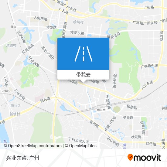 兴业东路地图