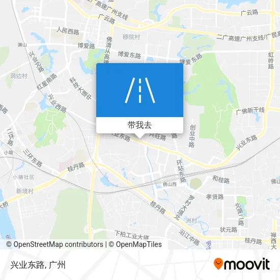 兴业东路地图