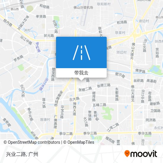 兴业二路地图