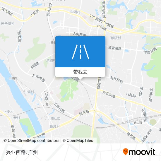 兴业西路地图