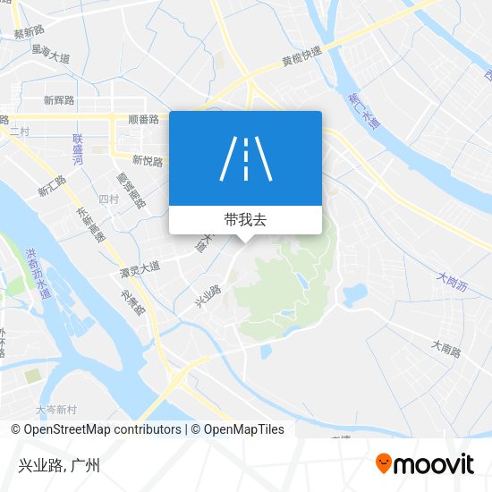 兴业路地图