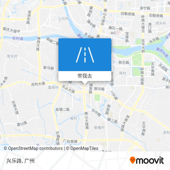 兴乐路地图
